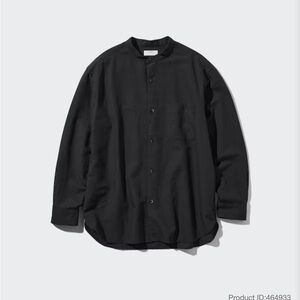 Cotton Linen Stand Collar Shirt